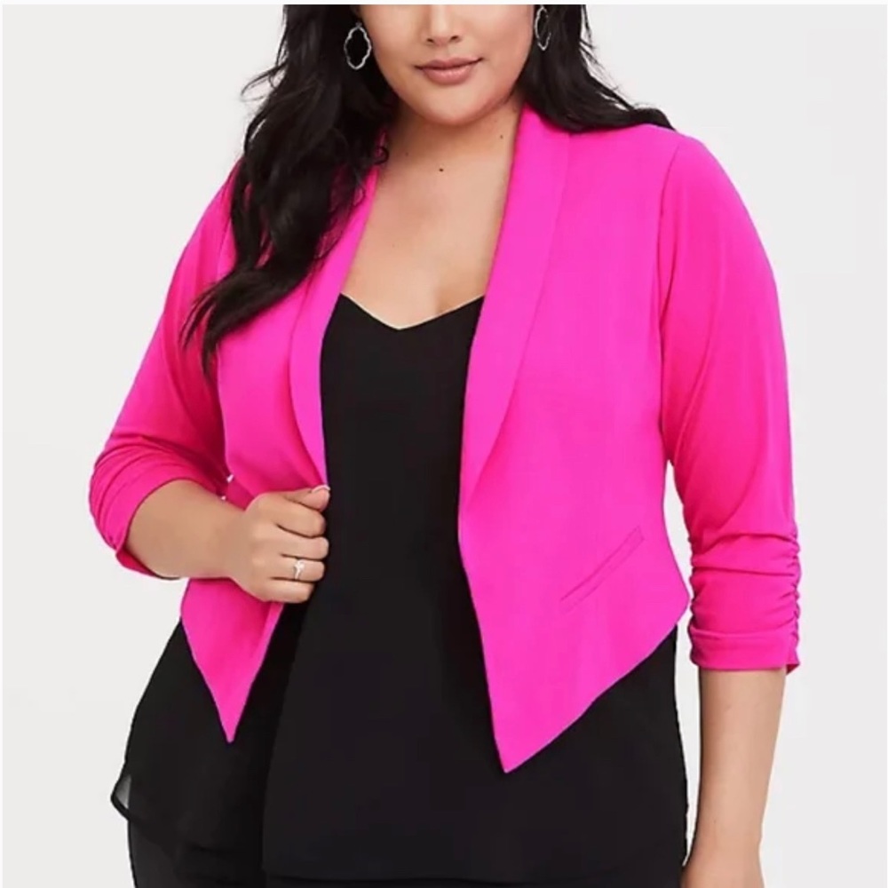 Pink blazer